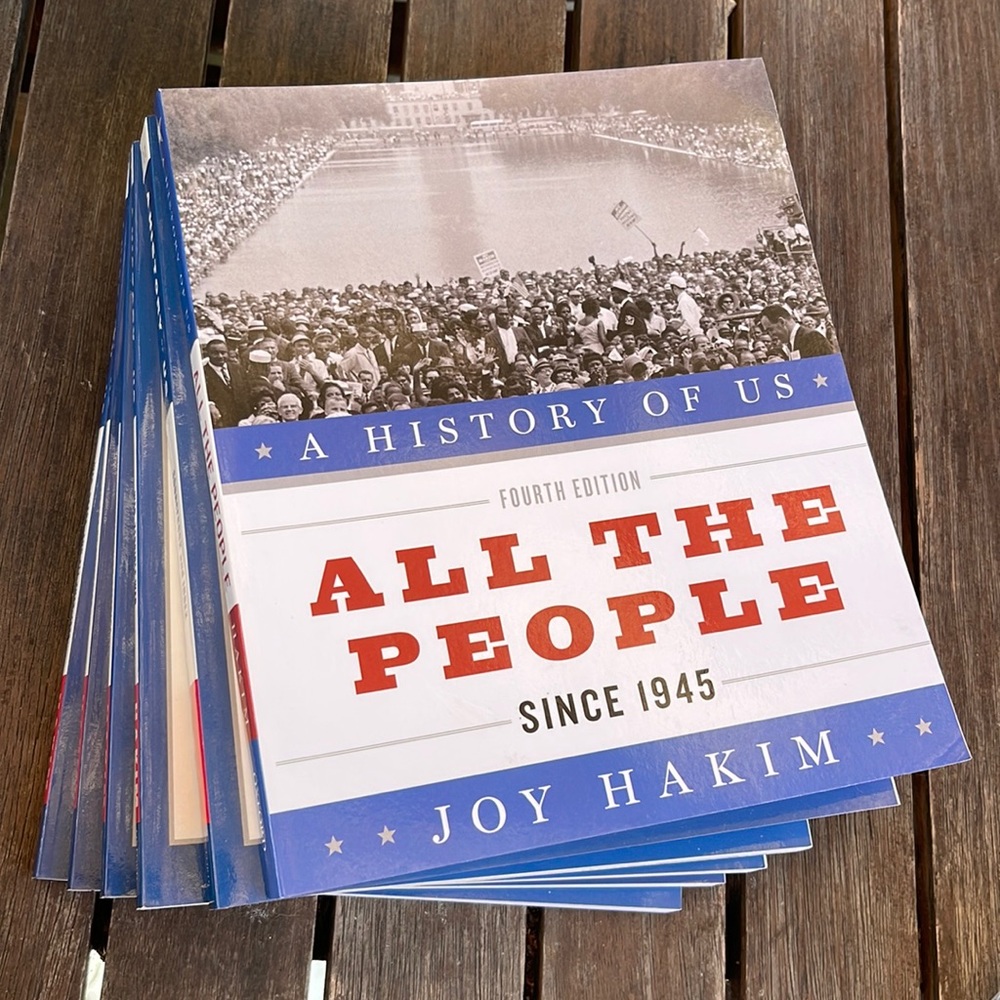 Bundle of US history books